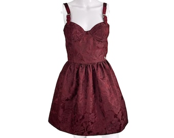John Galliano bustier dress