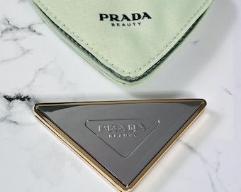 Prada Compact Mirror Vintage 2000s -designer Handbag Mirror - Etsy