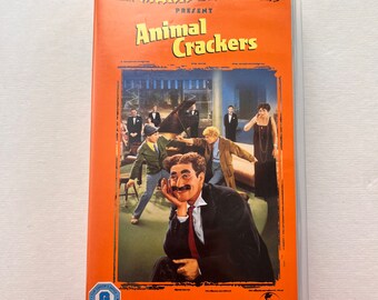 The Marx Brothers Present Animal Crackers Vintage VHS