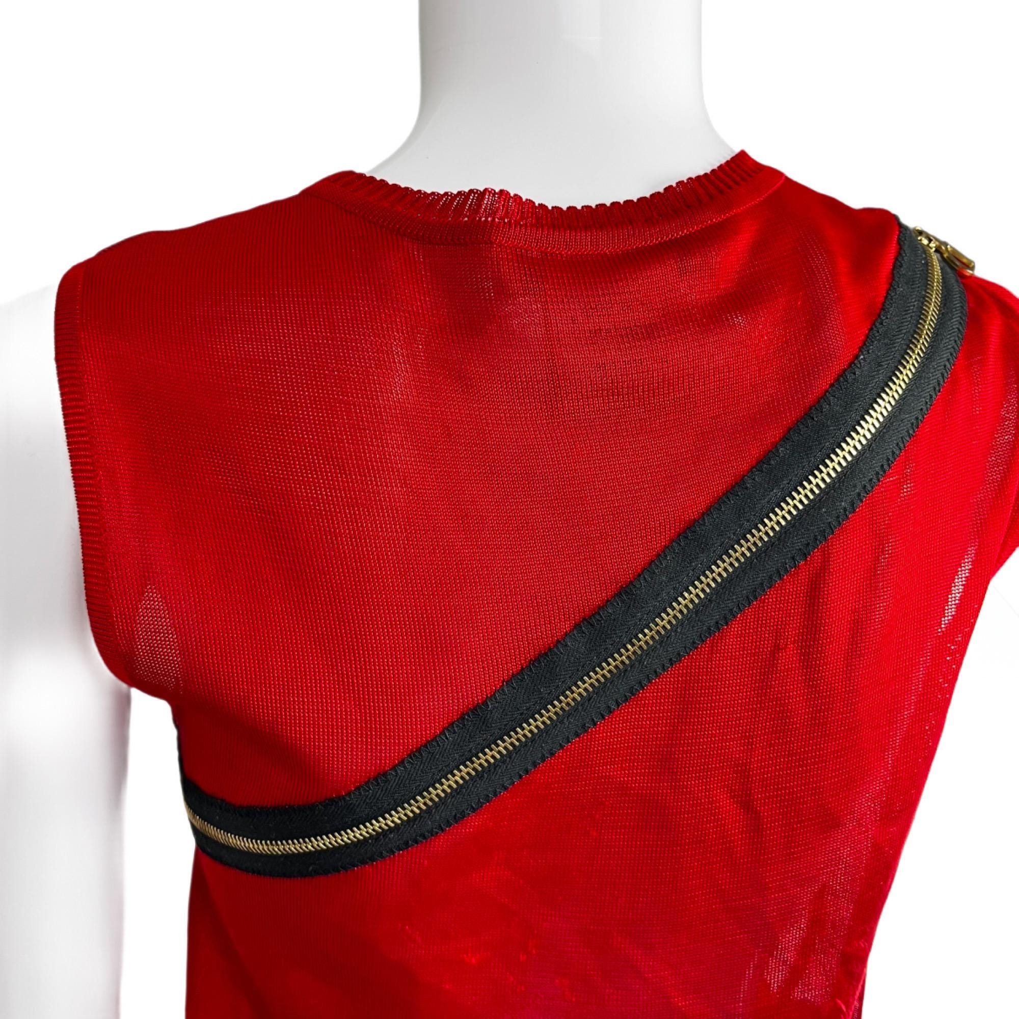 John Galliano for Dior Tank Top Runway Collection Vintage Y2K Top