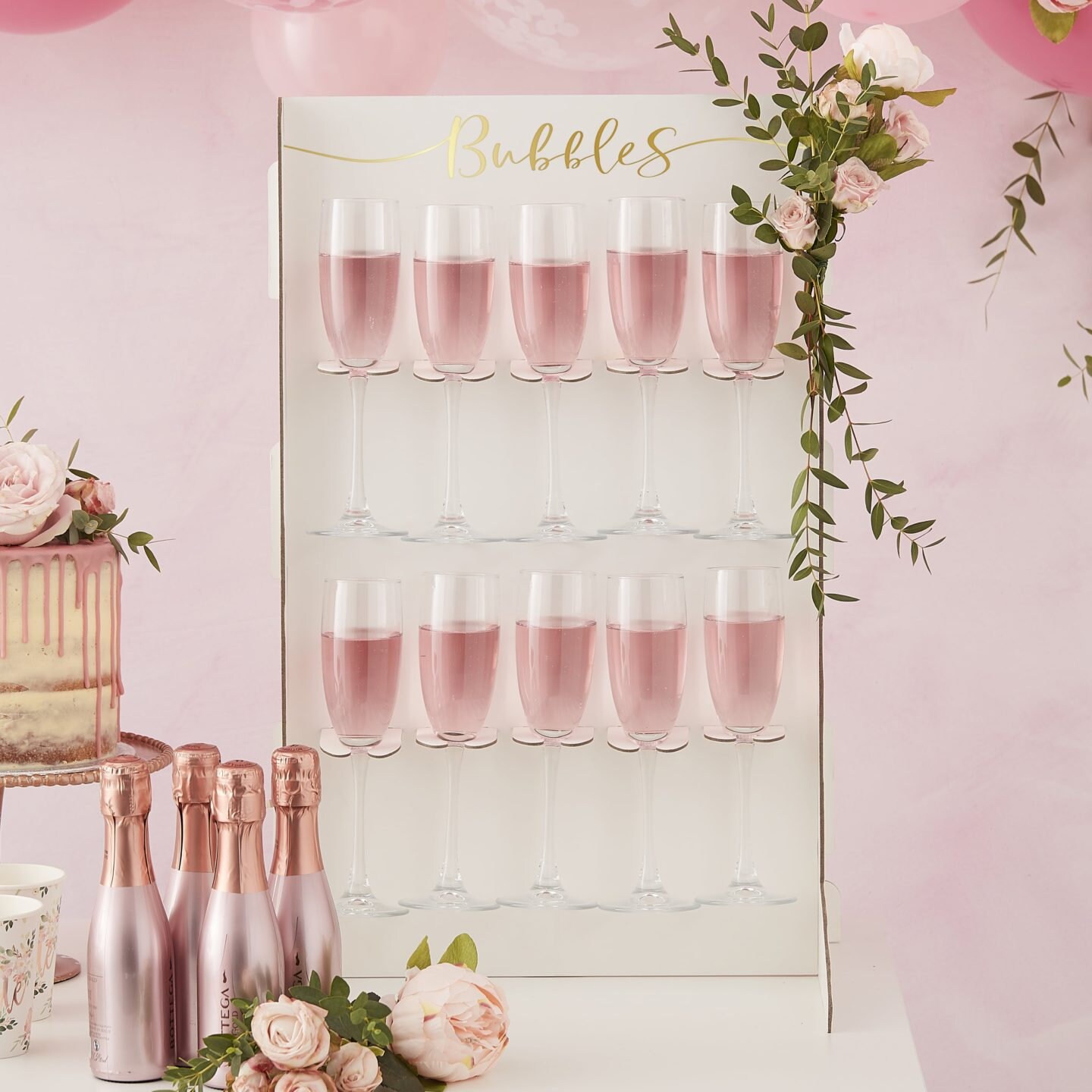Prosecco Wall Hire Etsy UK