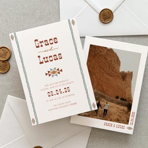 Western Wedding Invitation Template, Southwestern Wedding Invitation Printable, Ranch Cowboy Wedding Invitation | Dallas