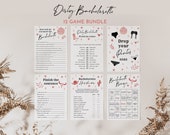 Disco Cowgirl Bachelorette Party Games Bundle Dirty Bachelorette Games Rodeo Bachelorette Game Template Space Cowgirl Bundle | Disco Cowgirl