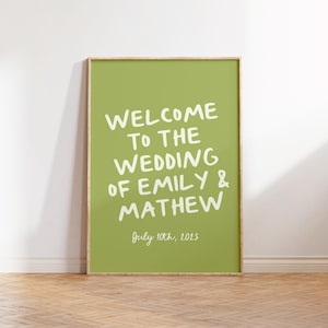 Hand Drawn Welcome Sign Template Whimsical Welcome Sign Handwritten Quirky Fun Welcome Sign | Q1