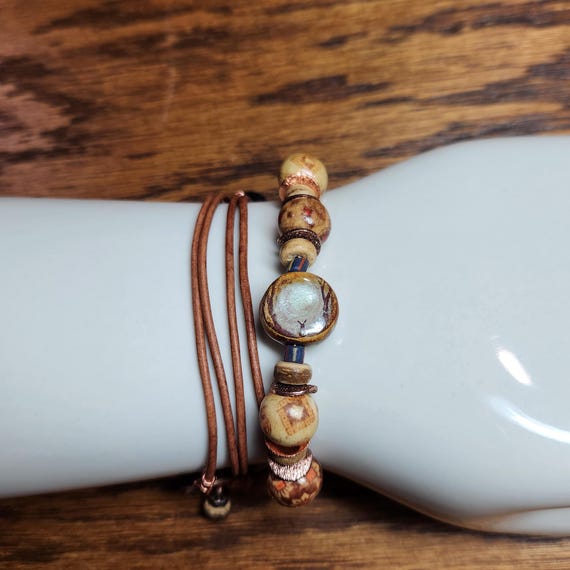 The Forest Said Nothing - Wrap bracelet