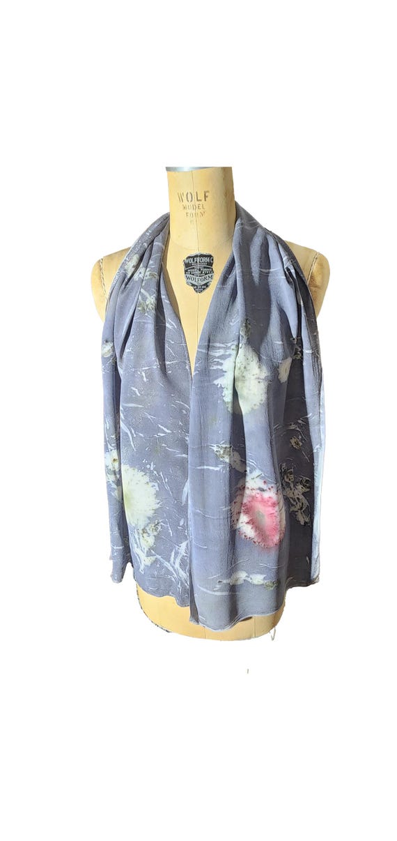 Fresh as a Daisy -  Botanical print scarf