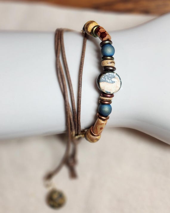 Wolf - Wrap bracelet