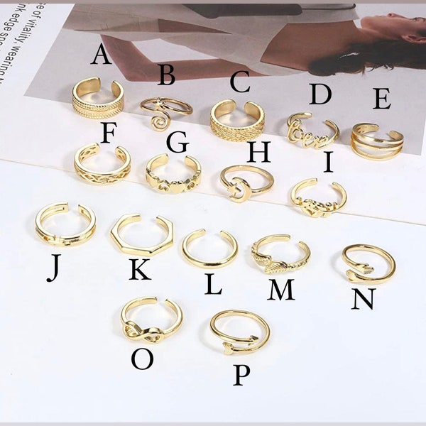 Cute Toe Rings Etsy