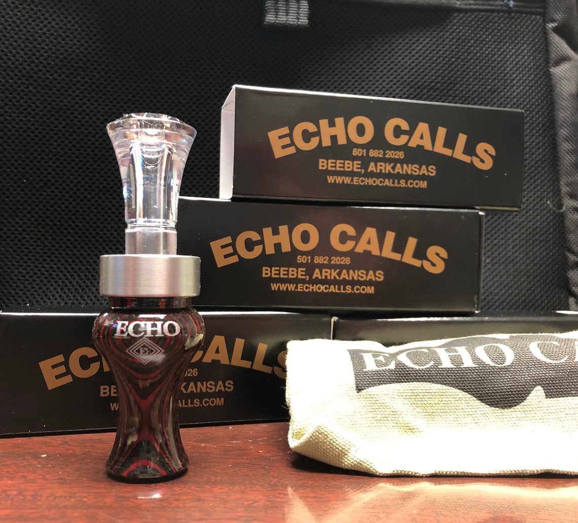 Echo Calls Diamond Wood/Poly Double Reed Duck Call Etsy