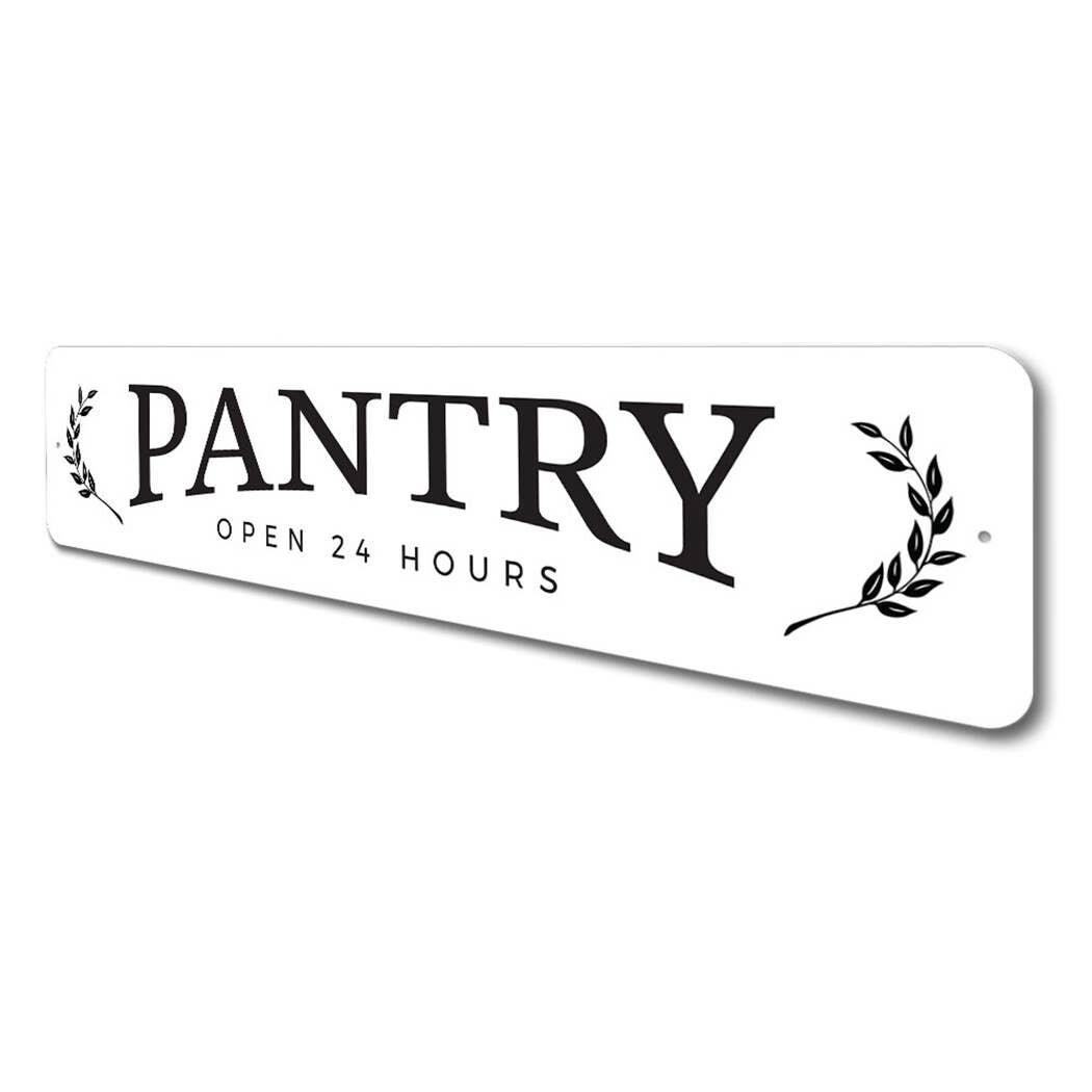 Pantry Open Sign Wall Art Decor Etsy