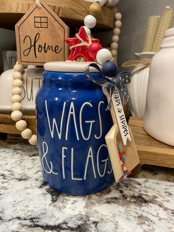 Rae Dunn USA Patriotic Ceramic Top Hat munimoro.gob.pe