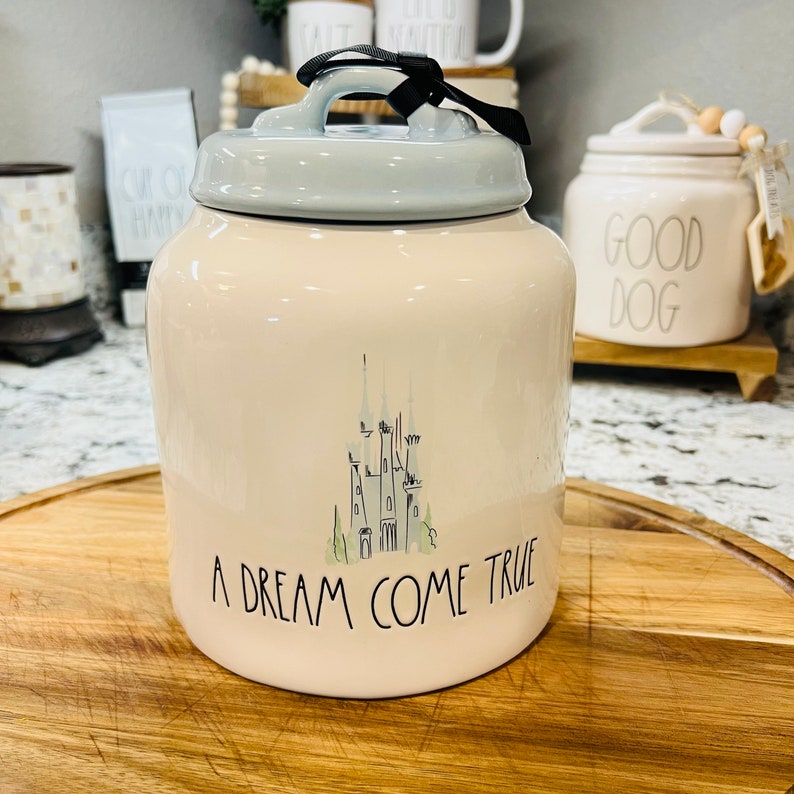 Rae Dunn Disney Collection Large Ceramic Cookie Jar Canister Etsy