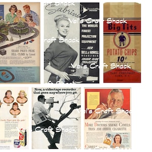 Anúncios vintage, inadequados e simplesmente estranhos - download digital (5 páginas!)