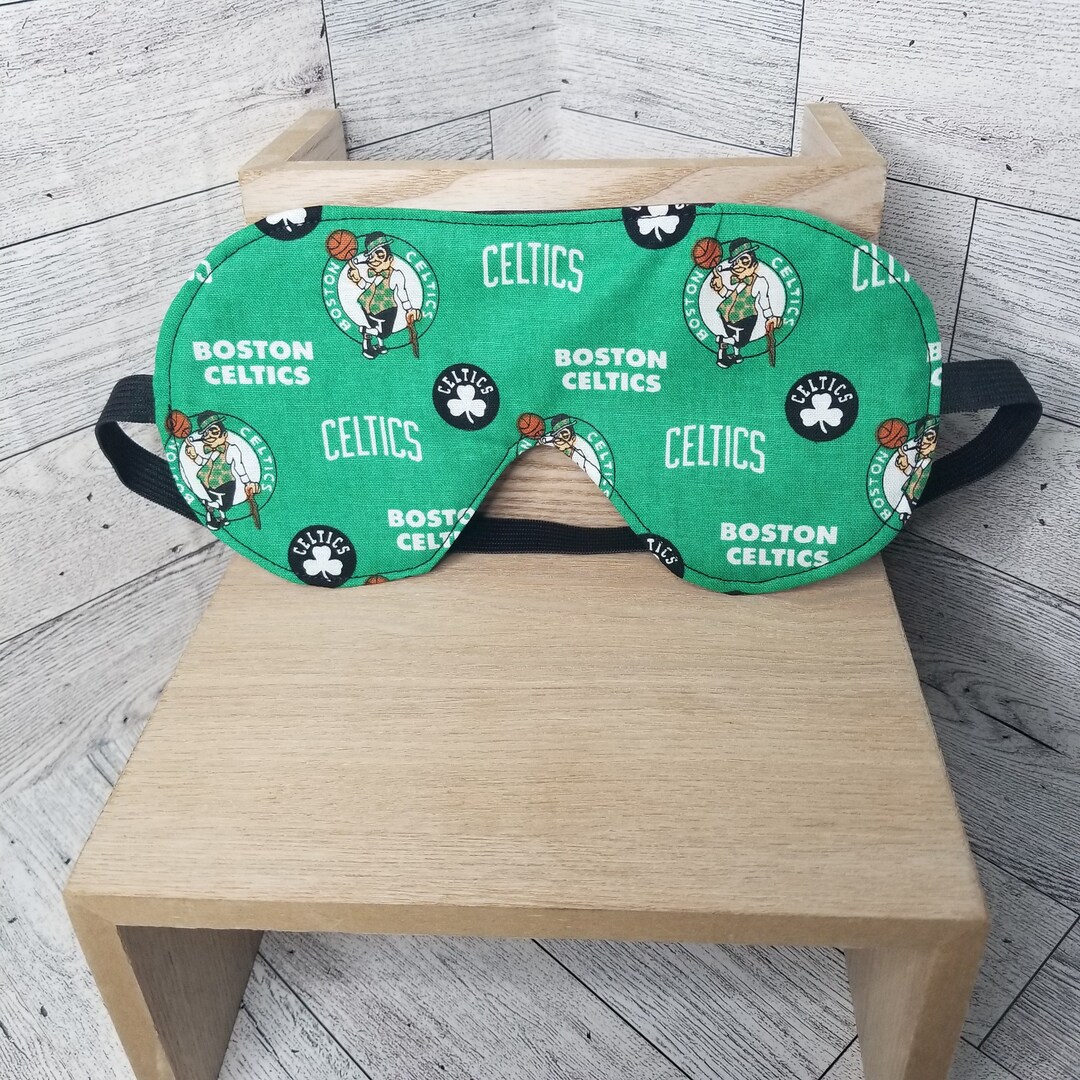Boston Celtics NBA Basketball Eye Mask Sleep Mask Handmade Etsy