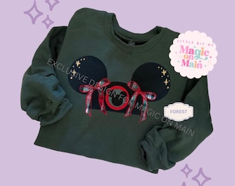 Disneyland Christmas Sweatshirt, Disneyland Christmas Shirt, Disneyland Embroidered Sweater, Disneyland Gingerbread, Disney Gingerbread