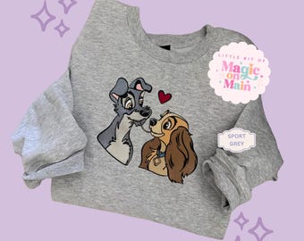 Sweethearts Nite Sweaters, Disneyland Embroidered Sweatshirt, Disneyland Sweatshirt, Disneyland Shirt, Disneyland Sweatshirt Women,