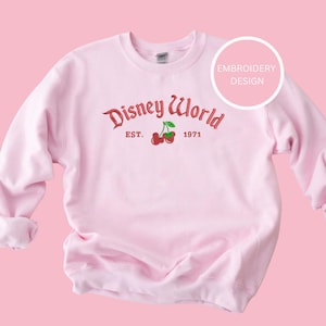 Embroidered Disneyworld Shirt, Disneyworld Shirts, Disneyworld Pink And Gold Shirt, Cute Disneyworld Shirts, Girl Disneyworld Shirts