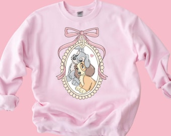 Disney Coquette Bow Shirt, Disneyland Sweater, Disneyland Cherry, Pink Disneyland Shirt, Disney Sweatshirt Women, Disneyland Shirt For Girls