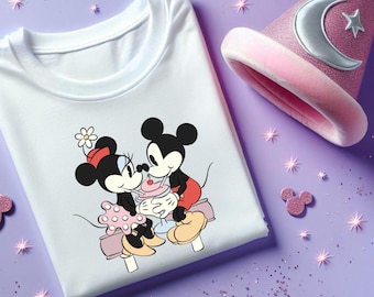 Disneyland Mickey and Minnie Shirt, Mickey and Minnie Shirt, Mickey And Minnie SHirt Comfort Colors, Cute Disneyland Sweatshirts