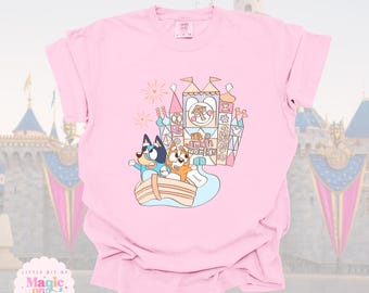 Camiseta de Mickey y Minnie del Reino Mágico: Camiseta de algodón Comfort Colors