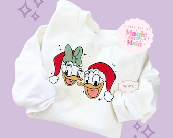 Disneyland Christmas Sweatshirt, Disneyland Christmas Shirt, Donald Daisy Christmas, Disneyland Gingerbread, Donald Christmas, Daisy Christm