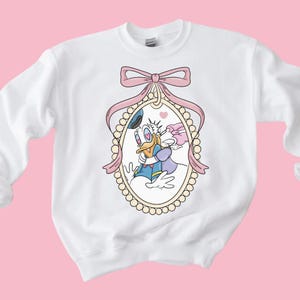 Disney Coquette Bow Shirt, Disneyland Sweater, Disneyland Cherry, Pink Disneyland Shirt, Disney Sweatshirt Women, Disneyland Shirt For Girls