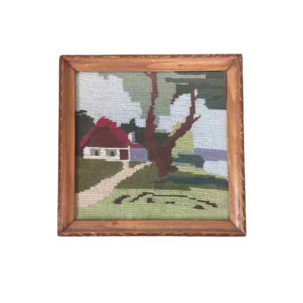 Needlepoint Cottage Etsy