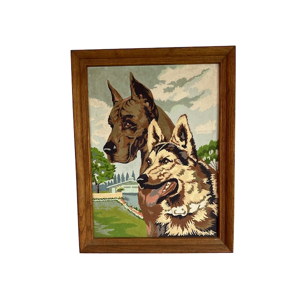 German Shepherd Paint by Number Etsy