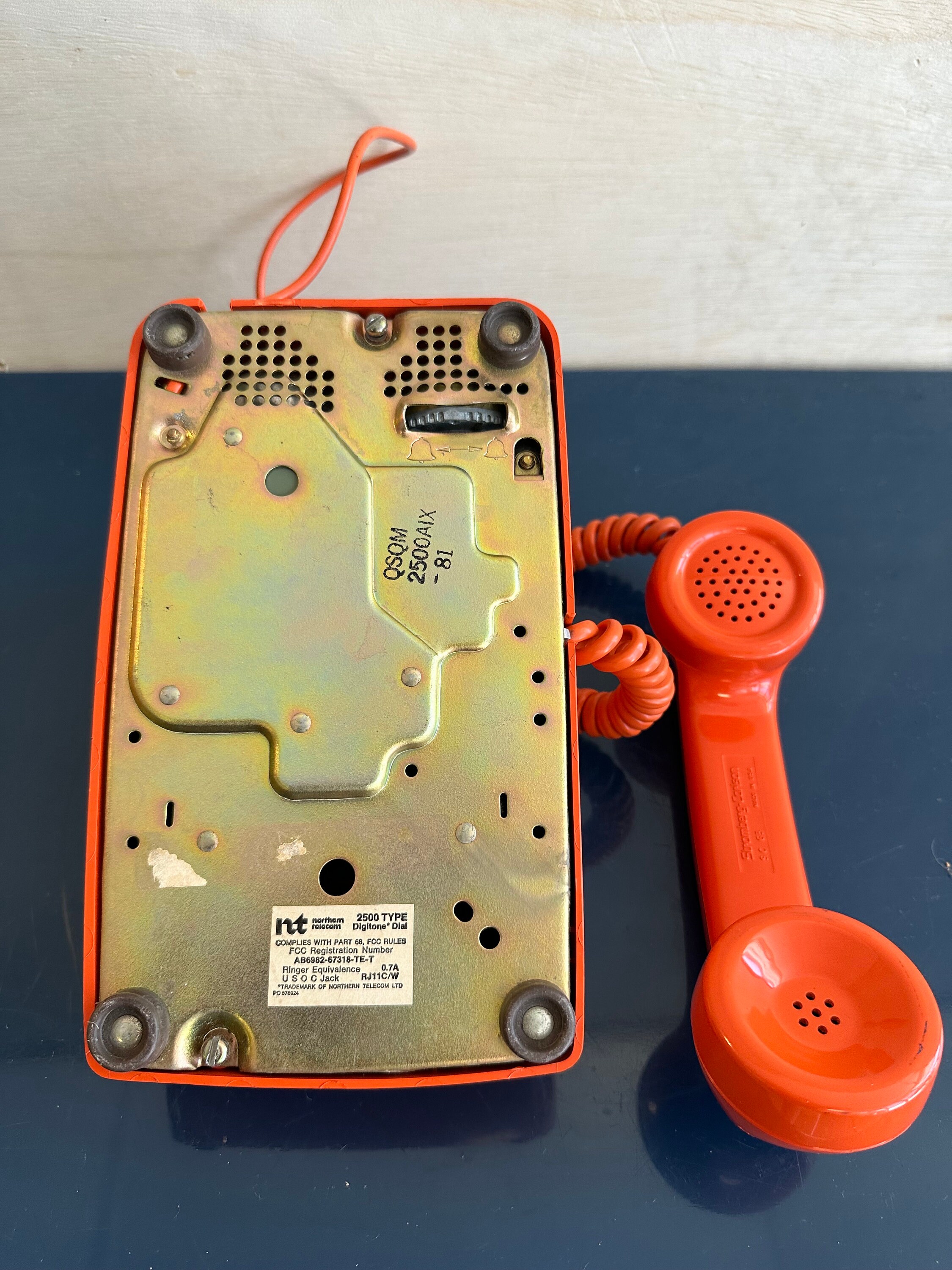 Vintage Push Button Phone by Strombergcarlson 2500 Series Etsy