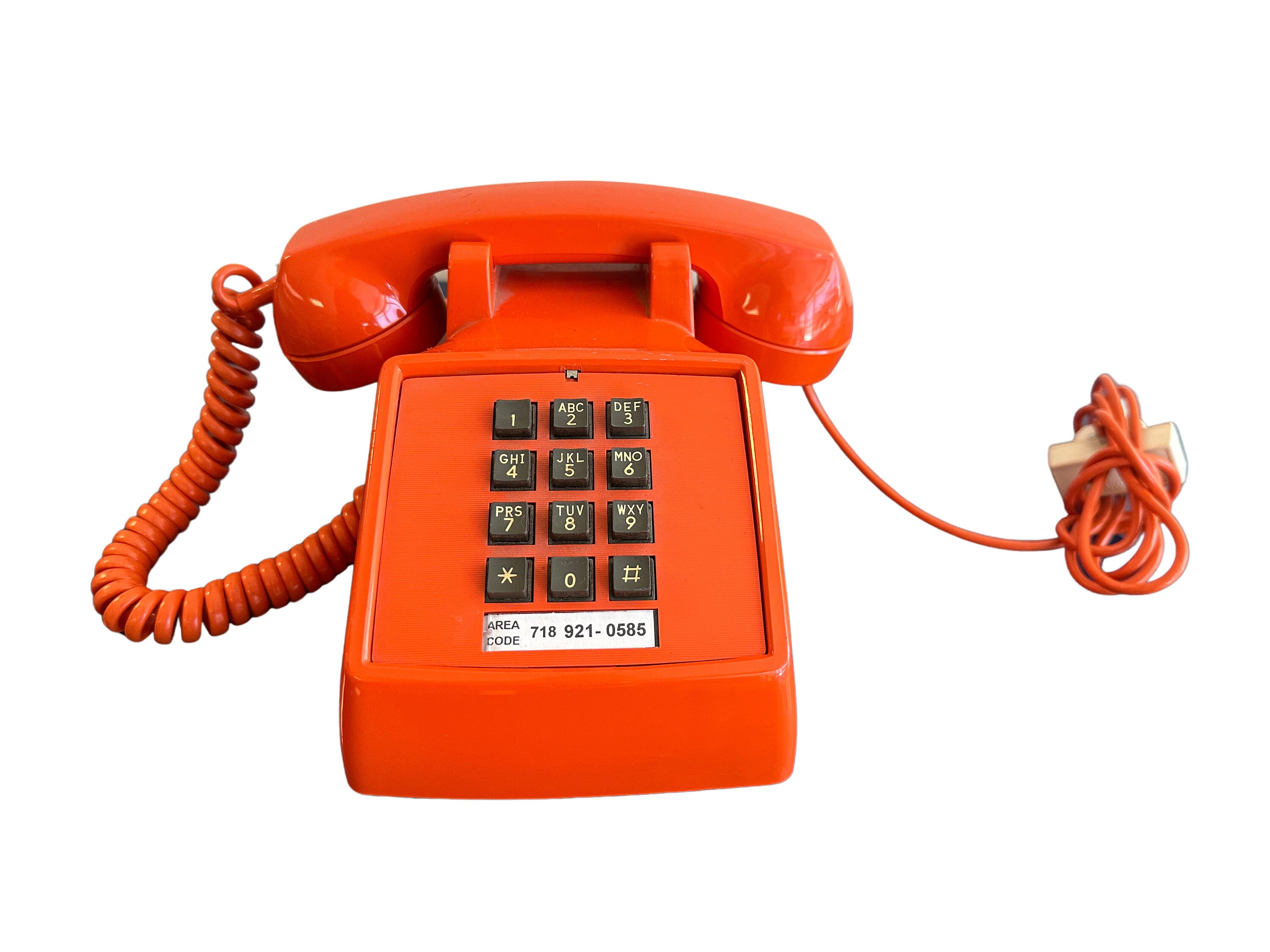 Vintage Push Button Phone by Strombergcarlson 2500 Series Etsy