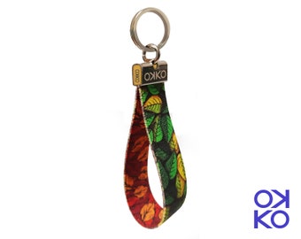 04 - Leaves, keyring, made in Italy