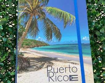 Puerto Rico Flag Image Notebook - Etsy