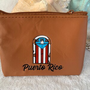 Monedero con cremallera de Puerto Rico