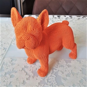 Bubble French Bulldog Figurine, Colorful Dog Statue, Pop Art Sculpture, Dog Art, French Bulldog Statue, Dog Lover Gift, Shipped from USA
