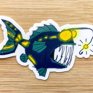 Angler Fish Sticker