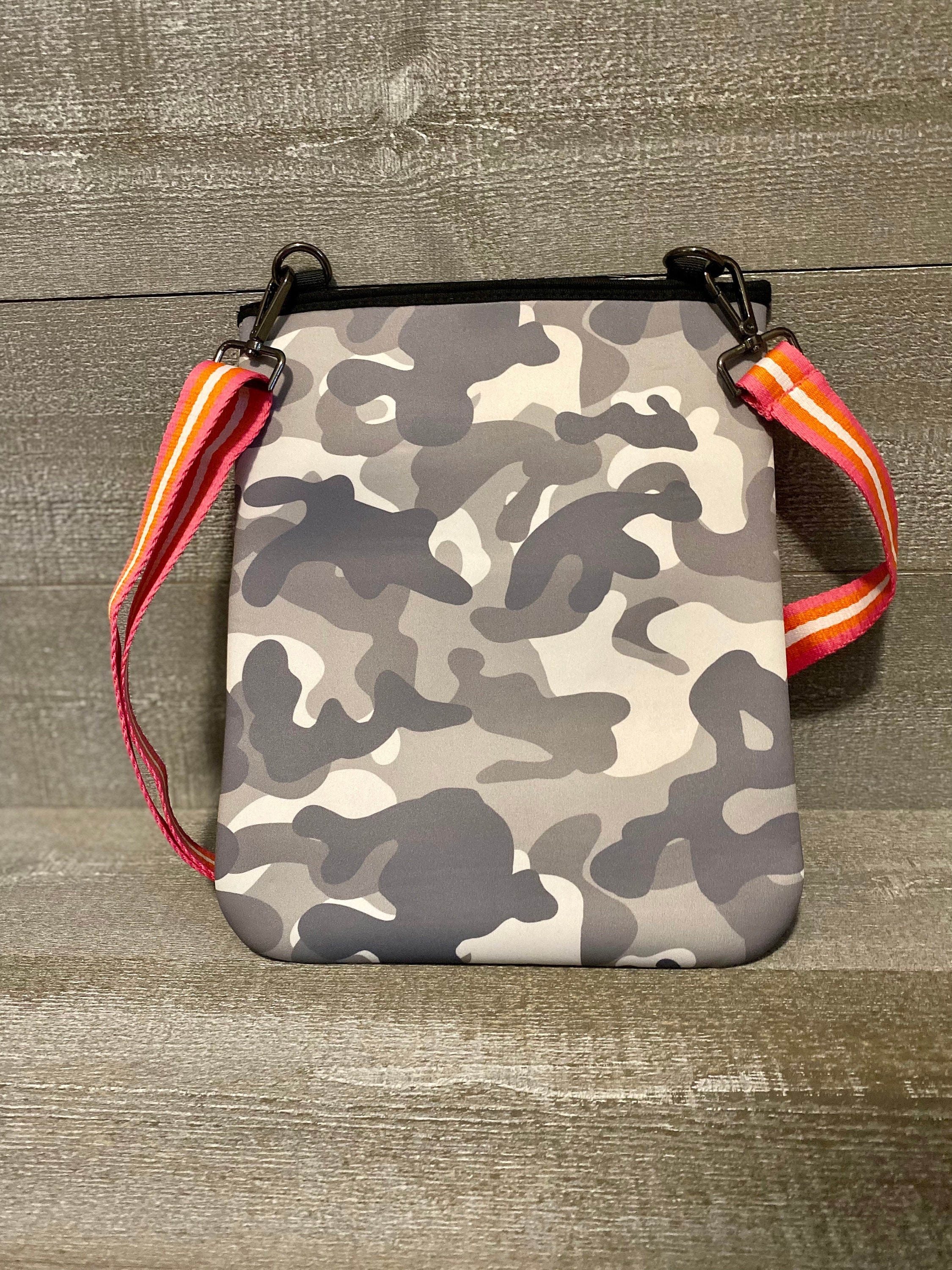 Crossbody Camo Neoprene Purse Perfect Summer Handbag for the Etsy