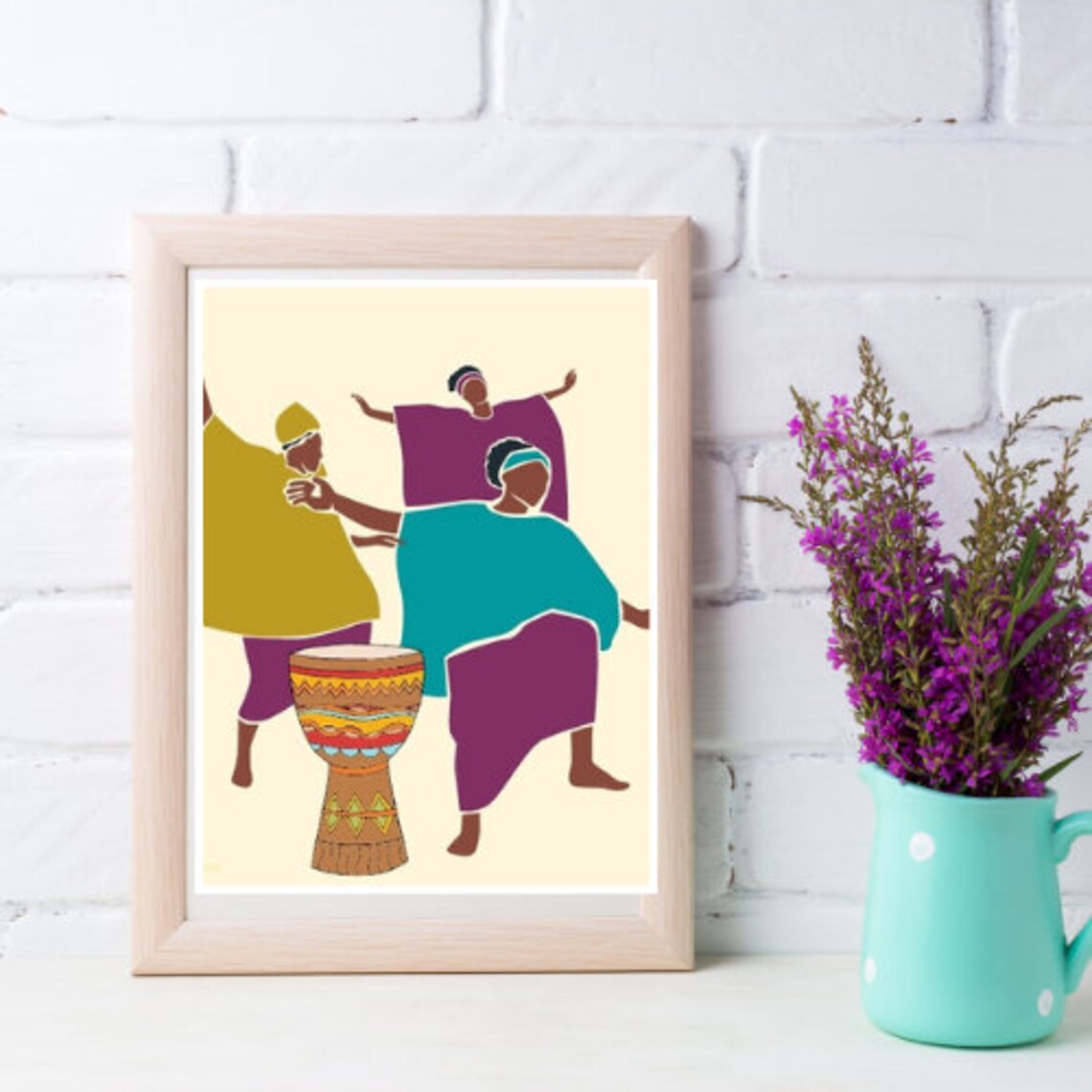 Printable Afrocentric Wall Art Ethnic Wall Art African Wall Etsy