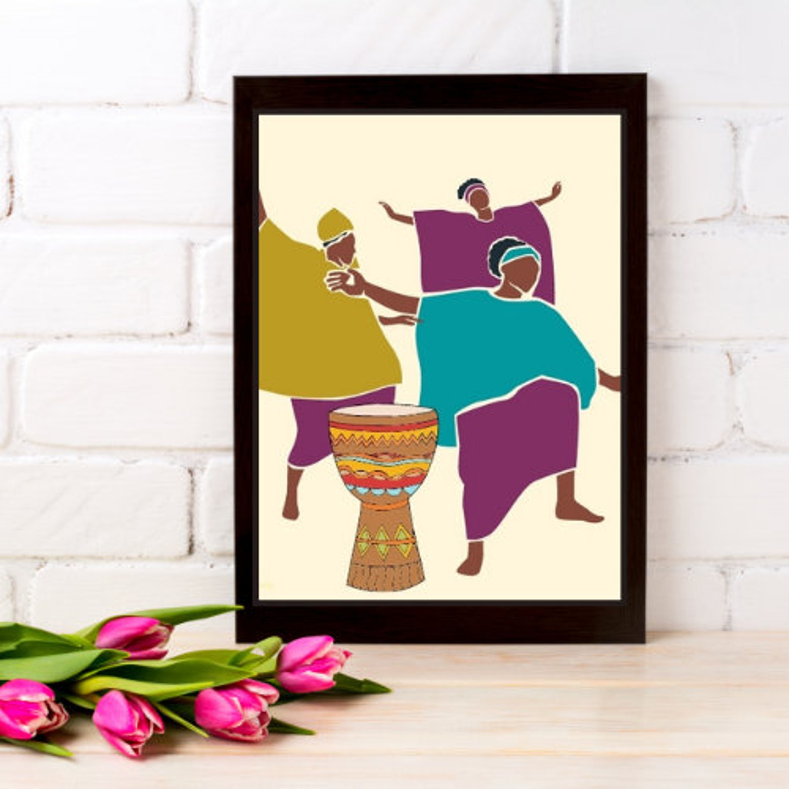 Printable Afrocentric Wall Art Ethnic Wall Art African Wall Etsy