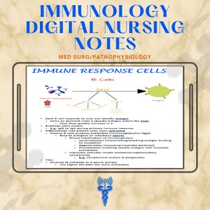 Immunology Nursing School Notes