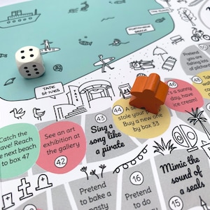 ST IVES board game map