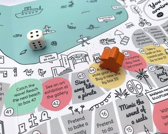 ST IVES board game map