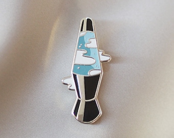 Cloud Lamp Enamel Pin | Lava Lamp | Hard Enamel | Lapel Pin | Sky, Clouds, Charm, Jewelry