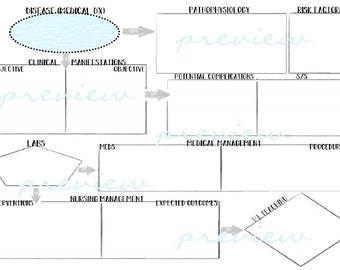 Medsurg CONCEPT MAP Template Krankheitsprozess PATHO Krankenpflegeschule