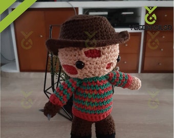 Freddy KRUEGER AMIGURUMI Crochet PATTERN