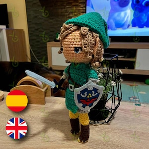 Link Zelda AMIGURUMI Crochet PATTERN