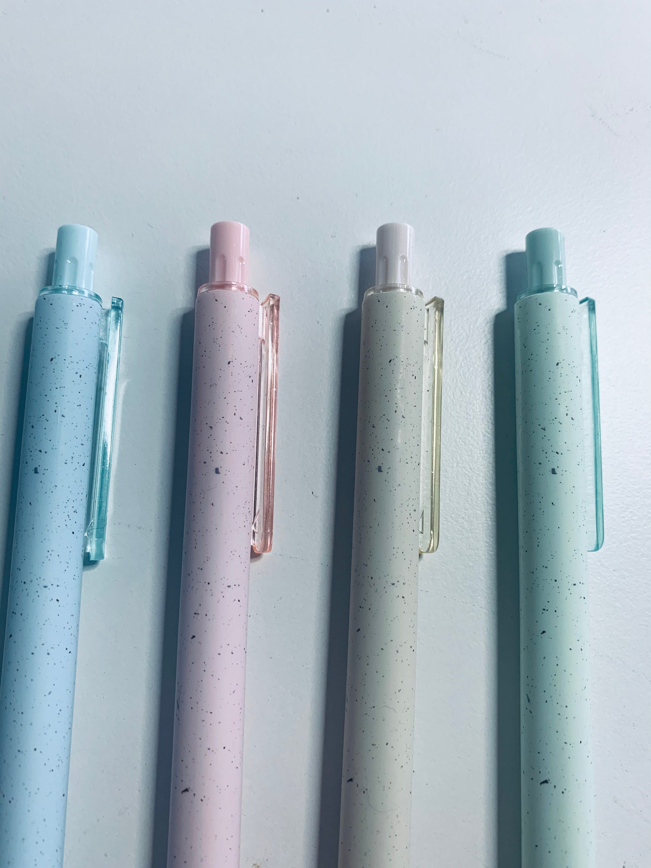 Pastel Pens / Black Ink Gel Pens / Gel Pens Etsy