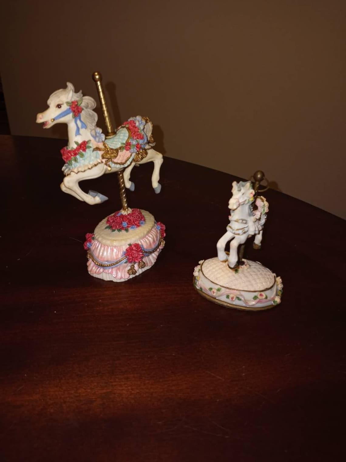 Collectible Carousel Horse Figurines Etsy