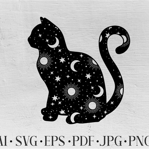 Moon Child Svg Dxf Eps Png Jpg Vector Art Clipart Cut - Etsy