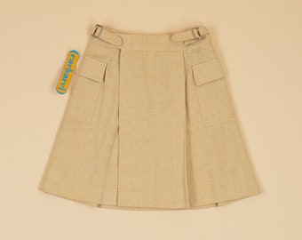 Cacharel deadstock wool skirt