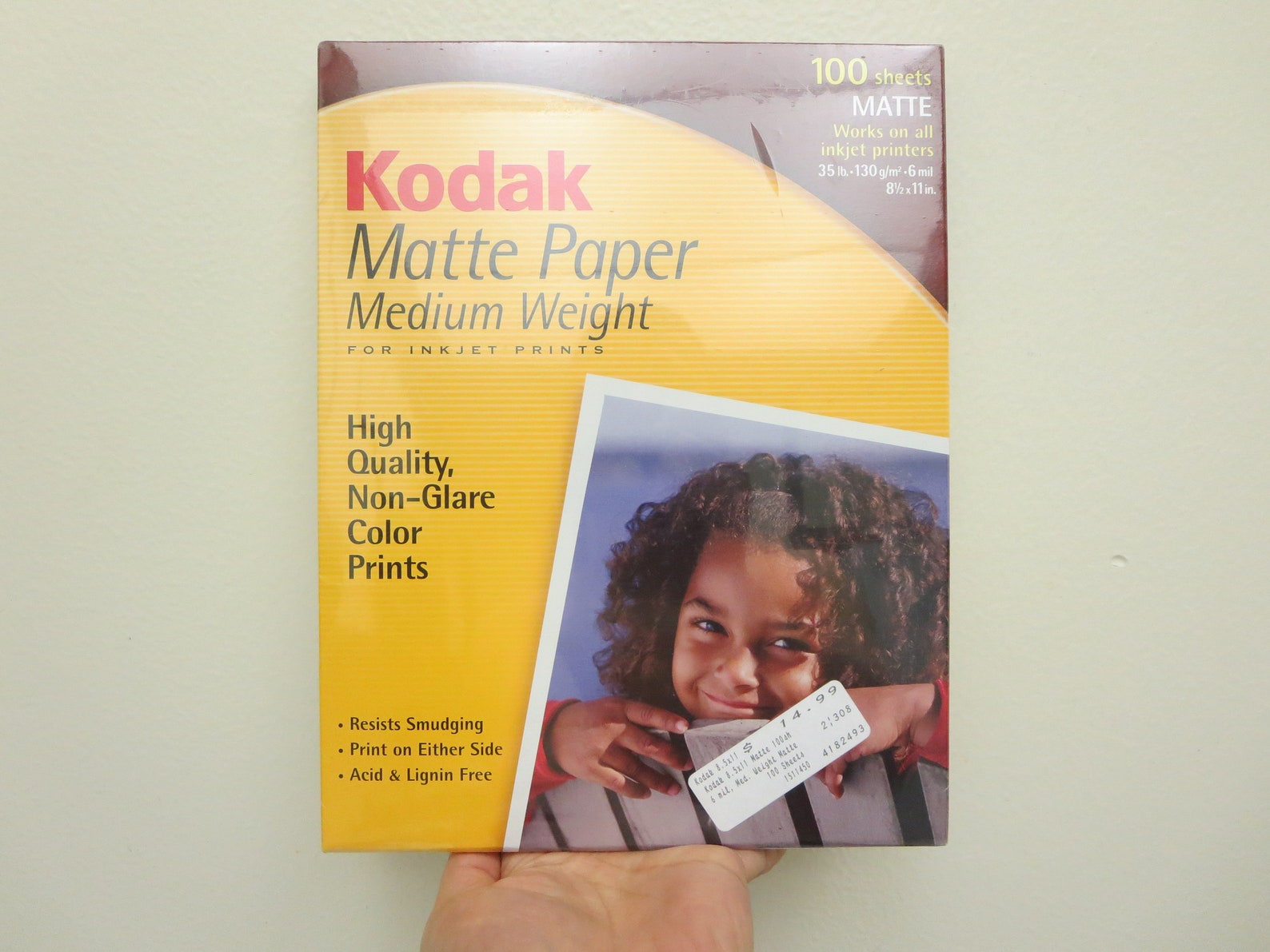 KODAK Premium Inkjet Photo Paper Matte 100 Sheets 8.5' x Etsy